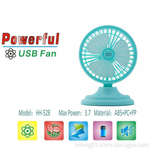 2015 New arrival rechargeable powerful usb fan with 18650 battery
